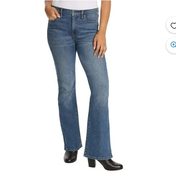 Vintage America Ladies' Bootcut Jean Mid-Rise Stretch Denim nwt - Picture 3 of 8